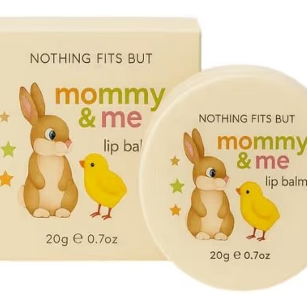 NOTHING FITS BUT Vegan Mommy & Me Lip Balm- Ewg Green